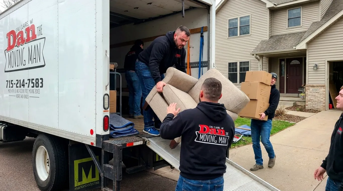 residential move by dan the moving man